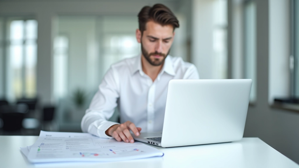 Bezpečnostní strategie, notebook s hesly a bezpečnostním plánem na stole