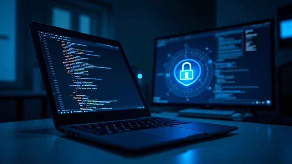 Technické schéma šifrování disku, datové bezpečnosti a ochrany informací